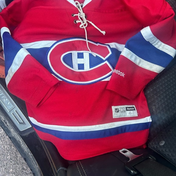 Reebok Red and Blue Sports Jersey - Picture 2 of 4